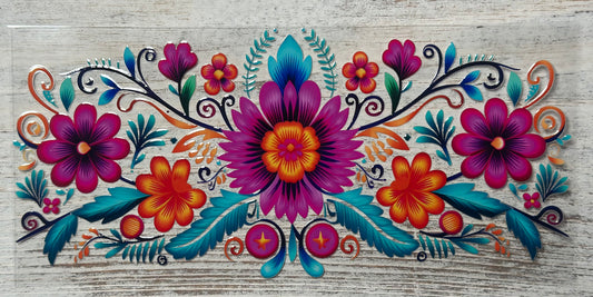 Neon Floral - Wrap