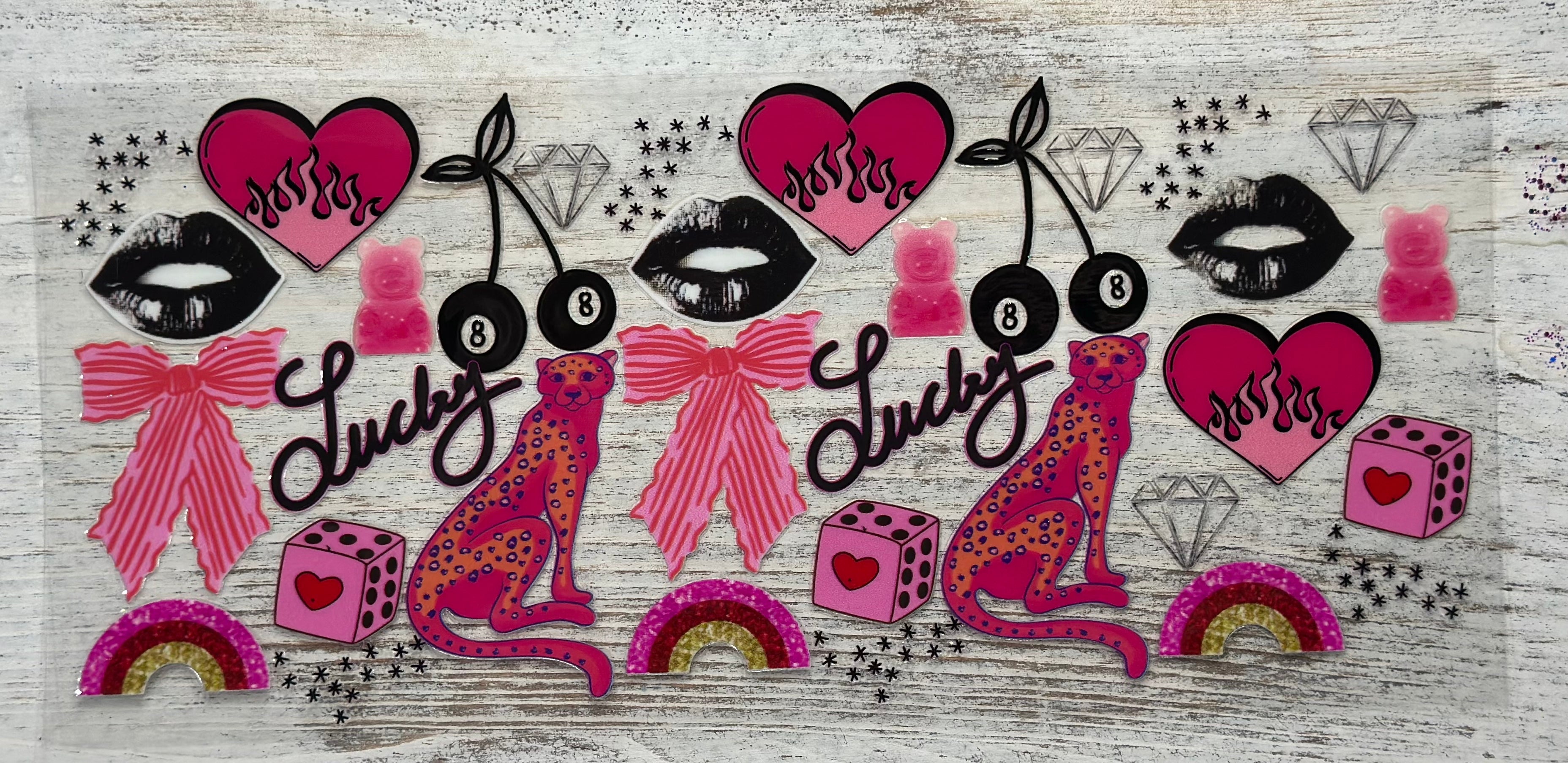 Lucky Pink 40 oz - Wrap