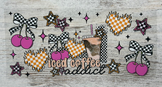 Iced Coffee Addict - Wrap