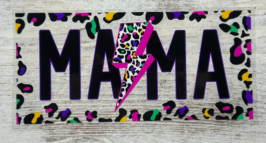 Mama Neon Leopard - Wrap