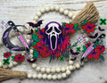 Ghosty Face Floral 40oz - Wrap